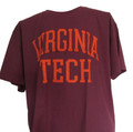 NCAA Virginia Tech Hokies Stitched Lettered Shirt (X-Large)