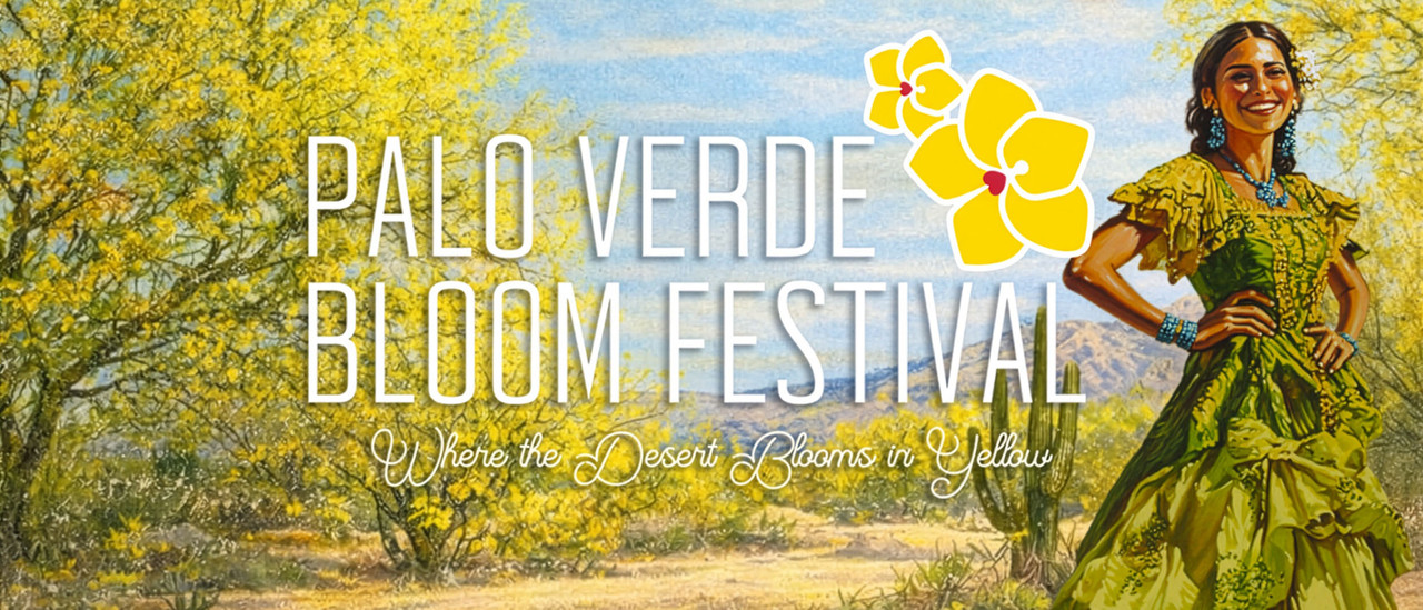 Official Merch for the Palo Verde Bloom Festival