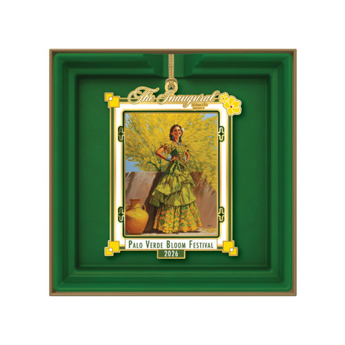 2026 Palo Verde Inaugural Bloom Festival Metal Ornament