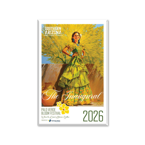 2026 Inaugural Bloom Festival Lucite Magnet