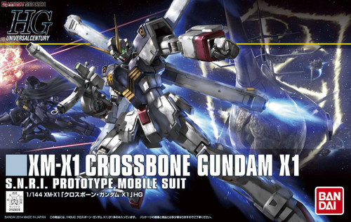 Hg 1 144 Crossbone Gundam X1 Full Cloth Type Gbft Hobby Alley