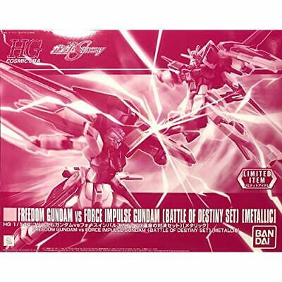 HG 1/144 Freedom vs Force Impulse (Battle of Destiny Set) [Metallic]