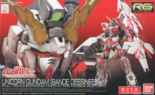RG 1/144 UNICORN BANDEE DESSINEE VER