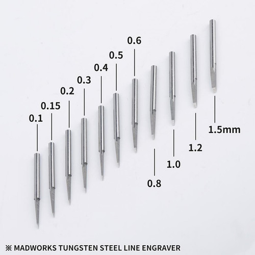 MADWORKS TUNGSTEN LINE ENGRAVER (NEEDLE 0mm to 1.5mm)