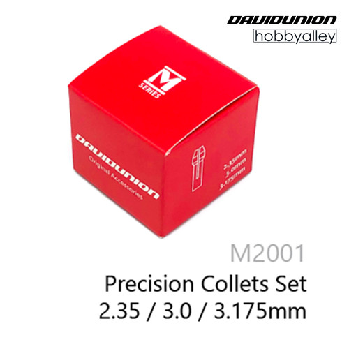 DAVIDUNION - M2001 PRECISION COLLETS SET (2.35 / 3.0 / 3.175mm)