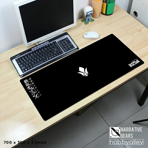 ARTISAN DESKPAD - TEKKADANBLACK (700mm x 300mm x 3.5mm)