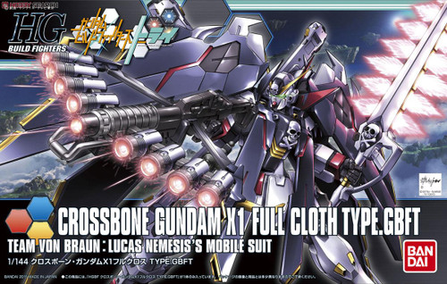 HG 1/144 CROSSBONE GUNDAM X1 FULL CLOTH TYPE.GBFT