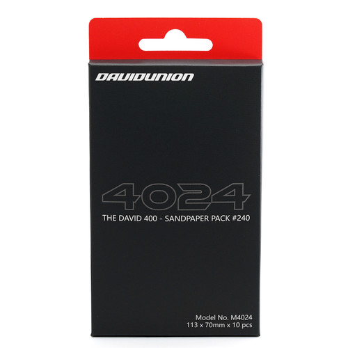 DAVIDUNION - M40XX ADHESIVE SANDPAPER SET FOR D400 (240# 400# 600# 3 PACKS)
