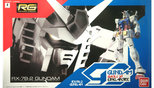 RG 1/144 RX-78-2 EFSF PROTOTYPE GUNDAM DOCKS SINGAPORE