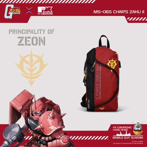 FXCREATIONS - MS-06S CHAR'S ZAKU II SLING BAG