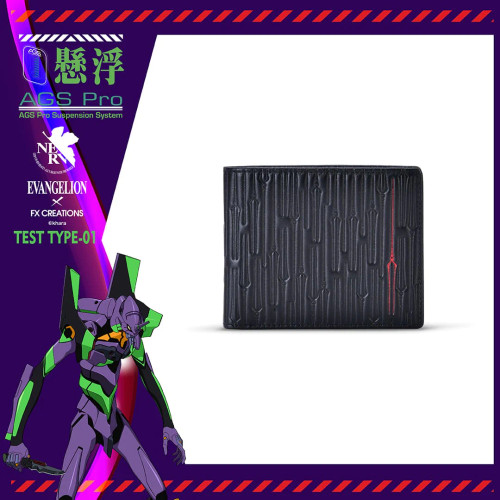 FXCREATIONS - EVANGELION UNIT-01 TEST TYPE LEATHER WALLET 2