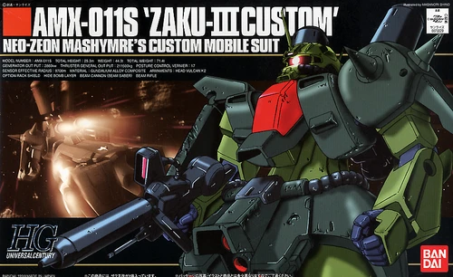 HG 1/144 AMX-011S ZAKU III CUSTOM