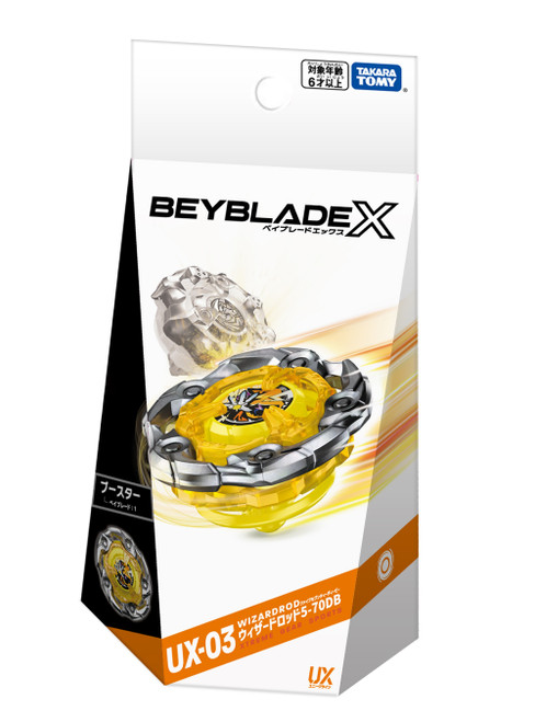 BEYBLADEX - UX-03 BOOSTER WIZARDROD 5-70DB (BANKEE)