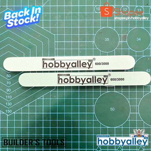 BUILDER'S TOOLS - POLISHING STICK 600/3000 (2pcs)