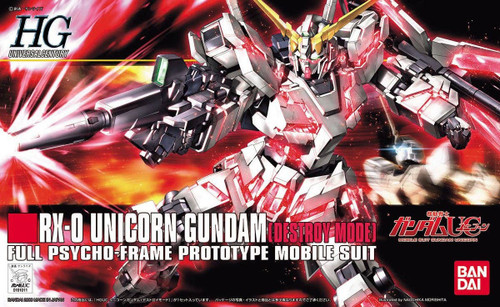 HG 1/144 RX-0 UNICORN GUNDAM (DESTROY MODE)