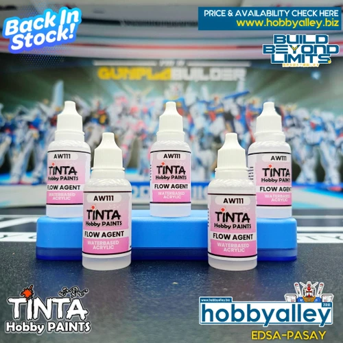 TINTA FLOW AGENT WATERBASED ACRYLIC PAINTS 20ml