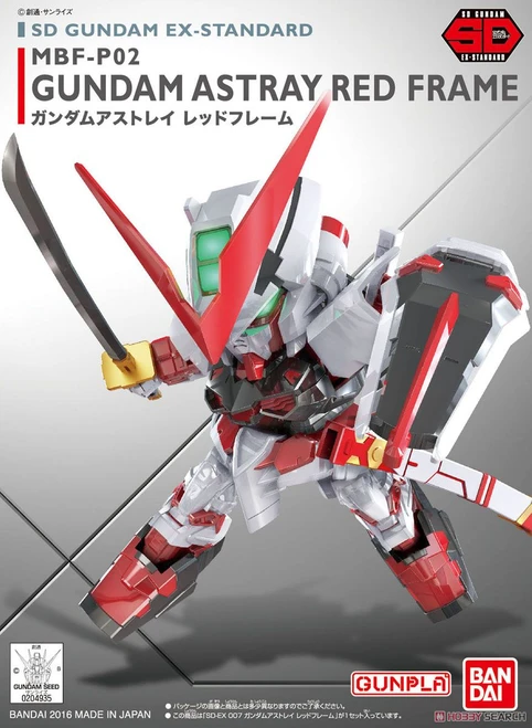 SDEX GUNDAM EX-STANDARD 007 GUNDAM ASTRAY RED FRAME
