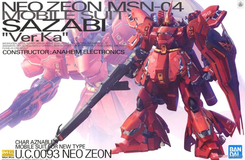 MG 1/100 MSN-04 SAZABI Ver.Ka