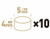 HOBBYMIO ROD MAGNETS (10PCS/PACK 2x1mm to 6x6mm）