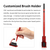 DSPIAE AT-FBXX BRUSH STAND (BLACK/RED)