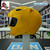 KRNIMOY - YELLOW RANGER WEARABLE HELMET (SS ZYURANGER / MMPR) 