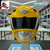 KRNIMOY - YELLOW RANGER WEARABLE HELMET (SS ZYURANGER / MMPR) 