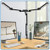 BUILDER'S TOOLS - TRANSFORMABLE DESK LAMP w/ SWING ARM and REMOTE (FOLD & TILT - 5 LIGHTBARS)
