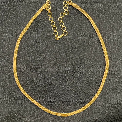 Woven chain 21".     GOl00172