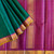 Green n Magenta Kanchipuram SAR00321
