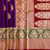 Purple n Green antique zari Banarasi     SAR00340
