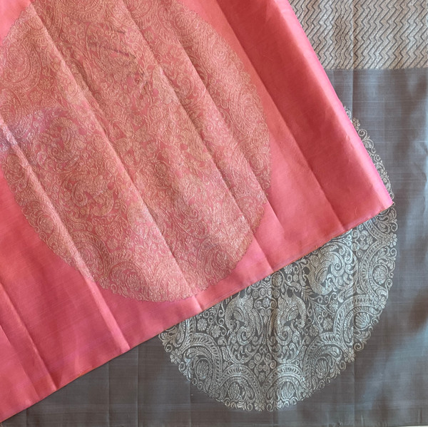 Light Pink n Gray Kanchi     SAR00344