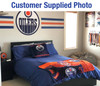 Edmonton Oilers Sticker, Peel-N-Stick, Wall Decal, Zero Wall Damage Removal