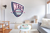 New Jersey Nets Wall Decal, NBA Basketball Sticker