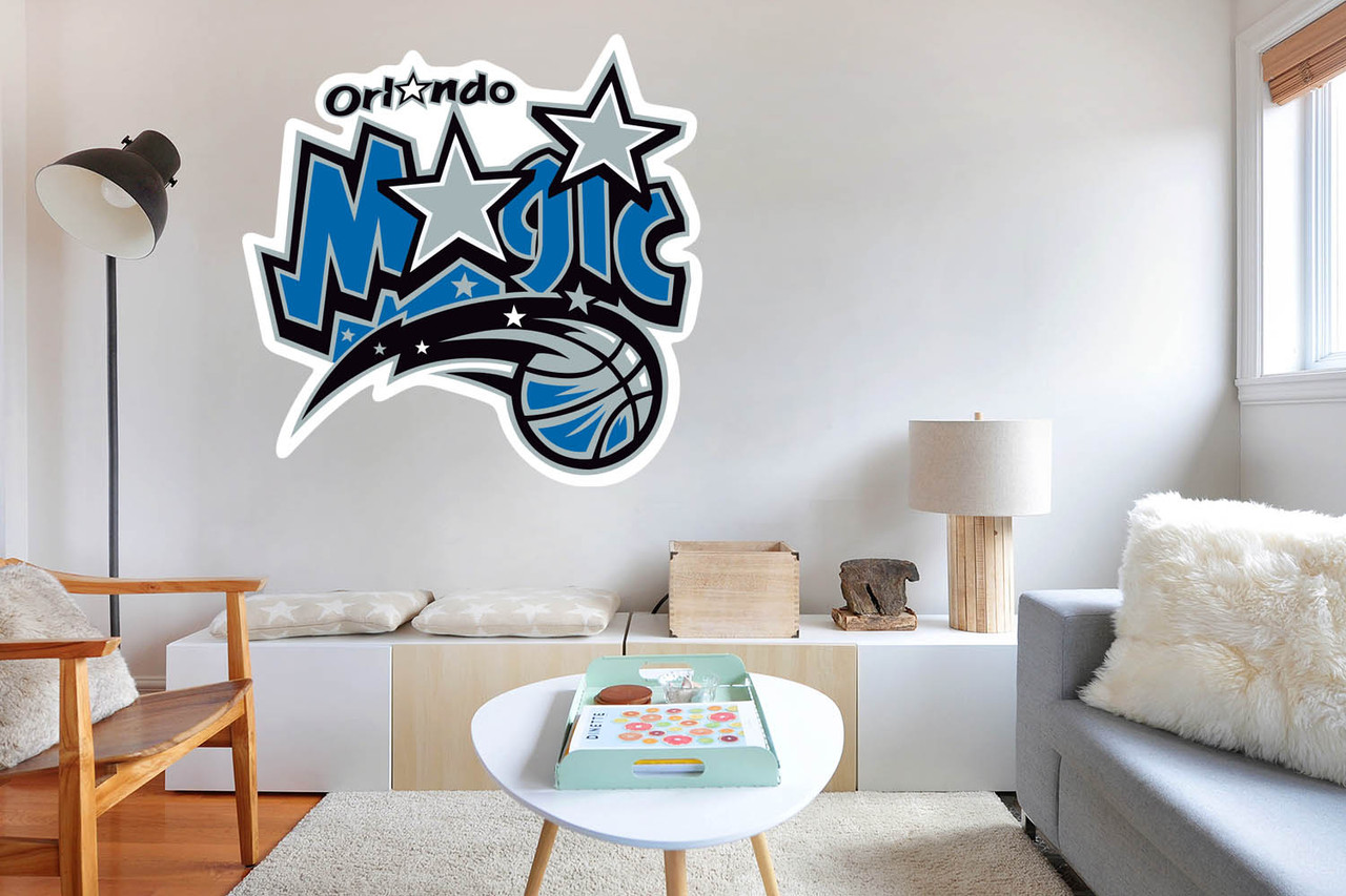 Orlando Magic Alternate Wall Decal, NBA Basketball Sticker,