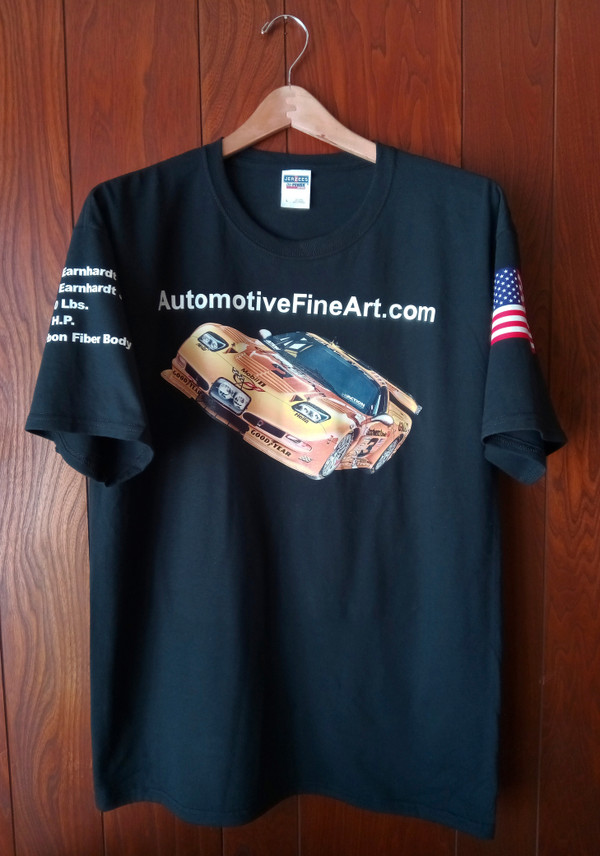 AutomotiveFineArt.com T-shirt (BLACK)