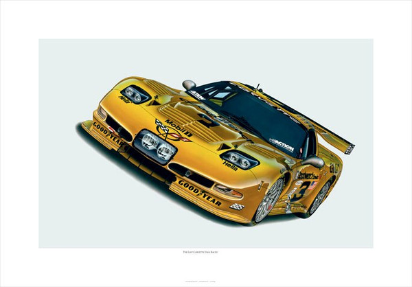 2004 CORVETTE 'C5-R' "THE LAST CORVETTE DALE RACED" GICLEE