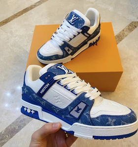 Louis Vuitton Trainers Shoes - Blue