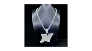 ''M'' Iced Out Pendant ''M'' Iced Out Pendant