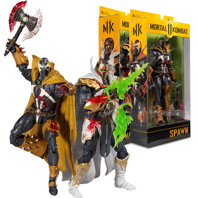 Malefik Spawn (Bloody Disciple)/Spawn Mortal (Bloody McFarlane Classic) Kombat Combo (2) 7" Figures (PRE-ORDER ships February)