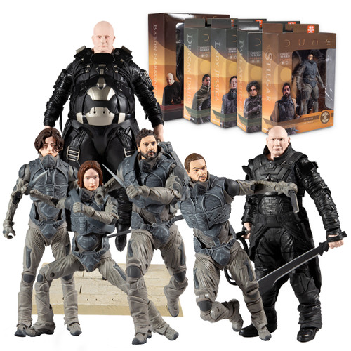 Dune Bundle Set (5) w/12" and Build-A-Figure