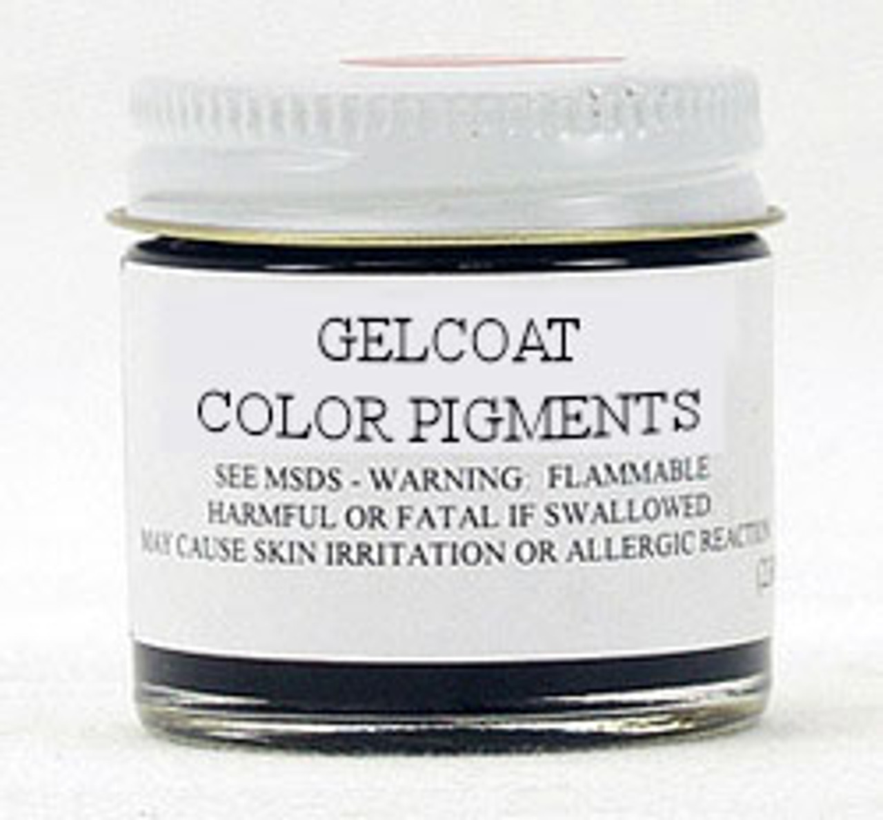 Black Pigment for Epoxy Resin, Gelcoat, Paint - 1 oz