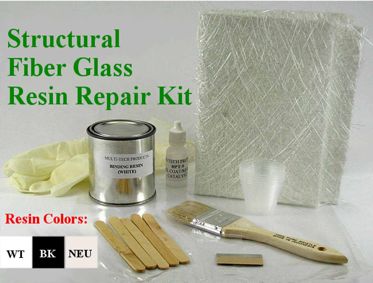 ASP Fibreglass Wrap Kit