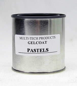Gelcoat Resin - Standard Pastels