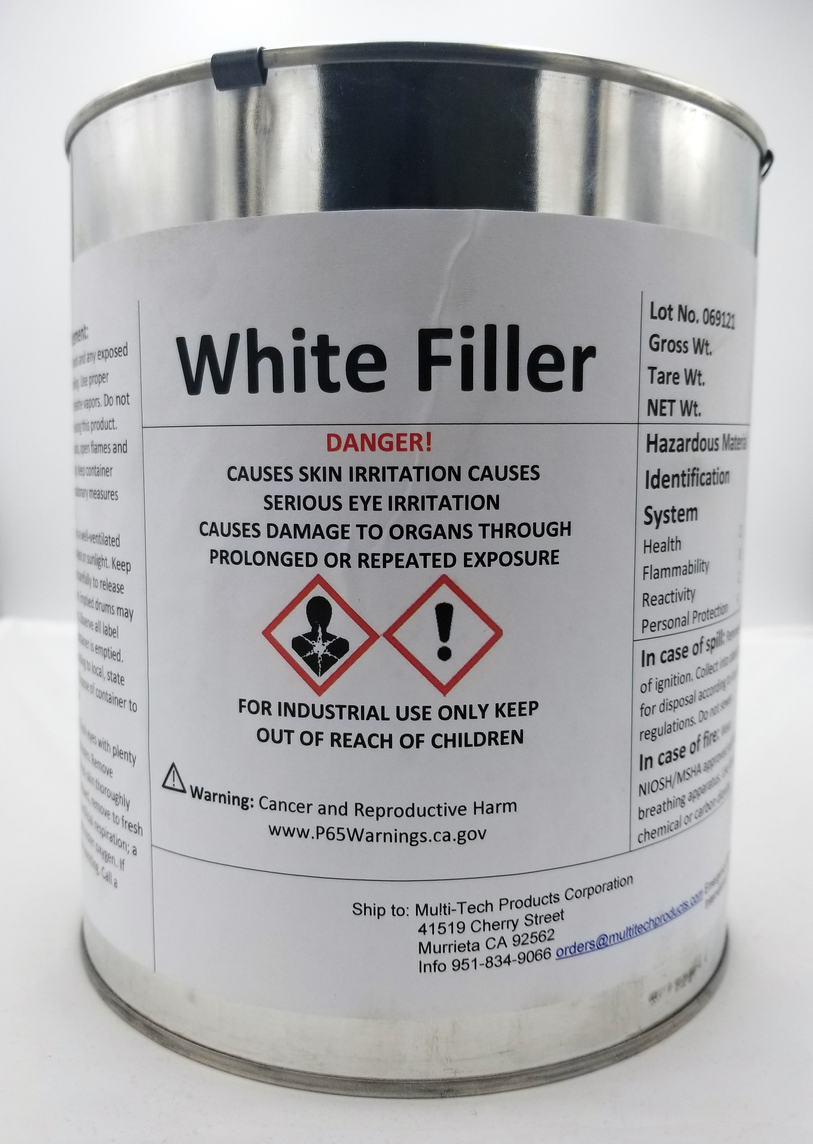 Acrylic Resin Filler Thickening Powder (Comp C)