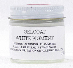 White Gelcoat Toner Pigment