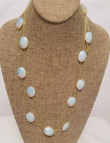 Opal Long Chain (Gold)