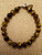 Tiger Eye (Silver Button Closure) Bracelet