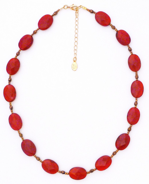 Red Garnet Necklace