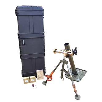 U.S. 60mm M2 Live Fire Mortar Kit full kit