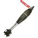 81mm TRUMP "Training, Re-Usable, Mortar Projectile" Rounds with Fuze and Storage Tube